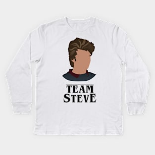 Team Steve Kids Long Sleeve T-Shirt